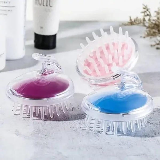 Scalp Massager Shampoo Brush - Pack Of 2